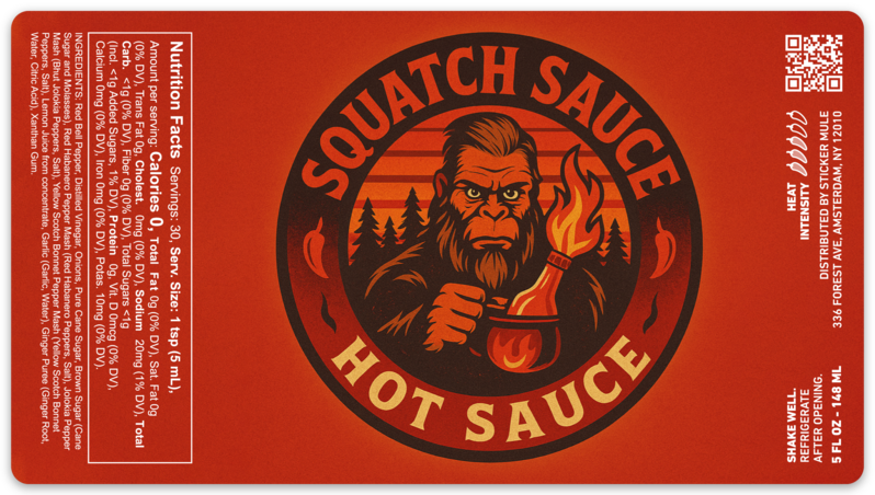 Squatch Sauce Hot Sauce